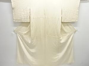 アンティーク　白錦紗中着